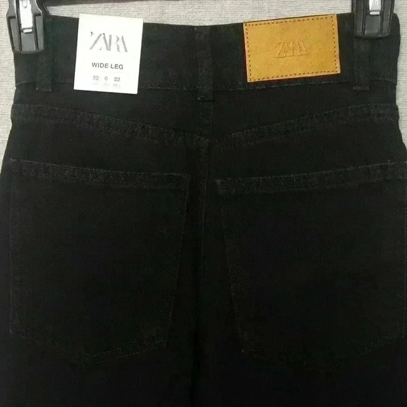 NWT Zara Wide Leg Jeans - Picture 7 of 13